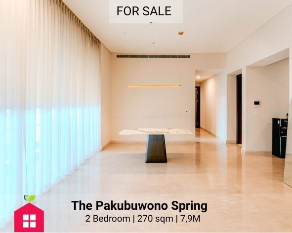 FAST SALE Apartment The Pakubuwono Spring 2BR