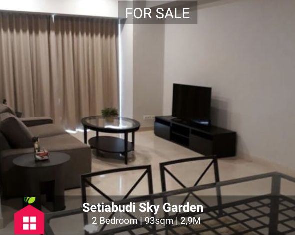 For Sale Apartement Setiabudi Sky Garden 2BR