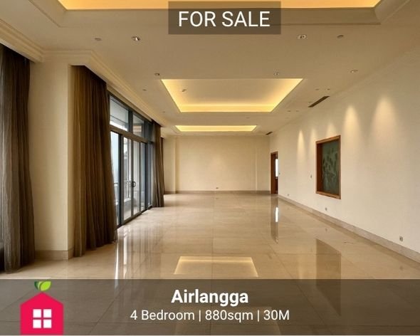 Fast Sale Apartement Airlangga 4BR